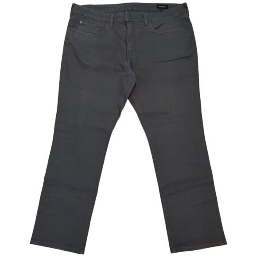 Bonobos Men's Straight Leg Slim Fit Chino Dress Pants Size 38/30 Gray Stretch‎